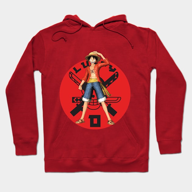 ONE PIECE T-SHIRT FUN PO01 Hoodie by Huko